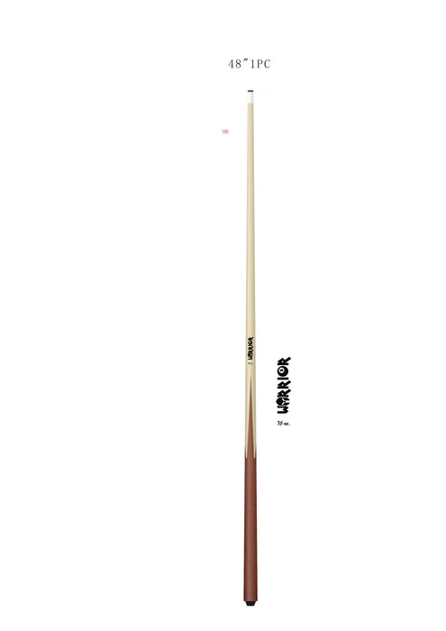 48″ Premium 1pc Maple House Cue