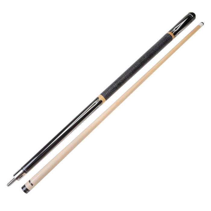 Warrior Maple Cue Stick, s.s. Joint, Blk 2pcs