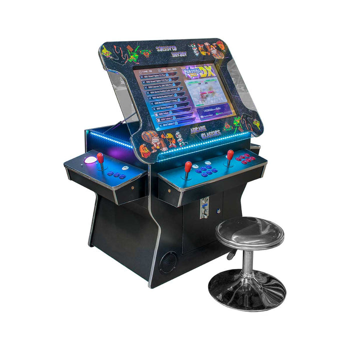 3000 games in 1, 26″ LCD, lift up monitor With Trackball and Remote Led Lighting