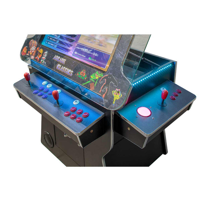 3000 games in 1, 26″ LCD, lift up monitor With Trackball and Remote Led Lighting