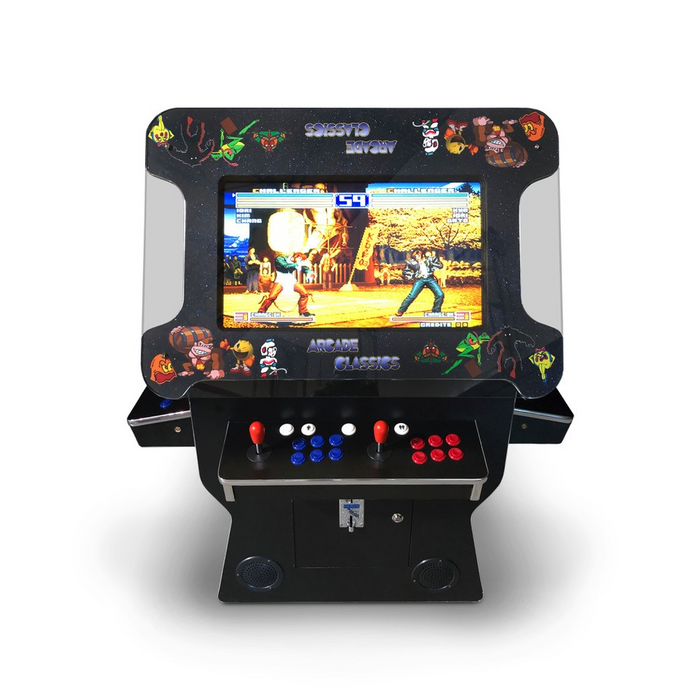 3000 games in 1, 26″ LCD, lift up monitor With Trackball and Remote Led Lighting