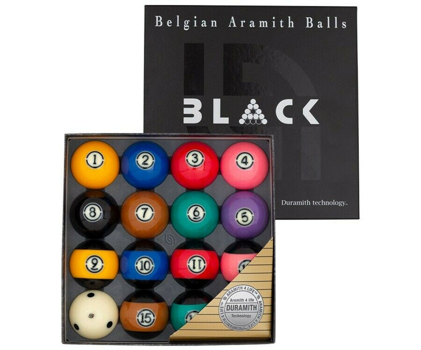 Aramith “Black” Tournament Ball Set